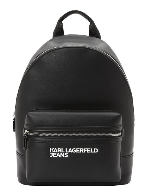 KARL LAGERFELD JEANS Rygsæk 'ESSENTIAL'  sort