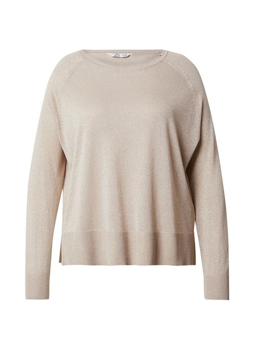 Z-One Pullover 'Gl44itter'  beige