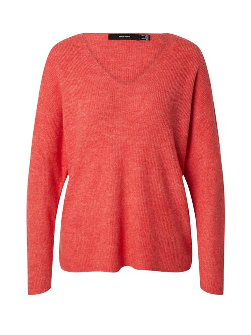 VERO MODA Pullover 'VMLEFILE'  lys rød