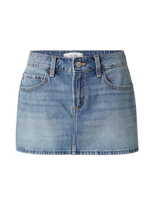 HOLLISTER Nederdel  blue denim