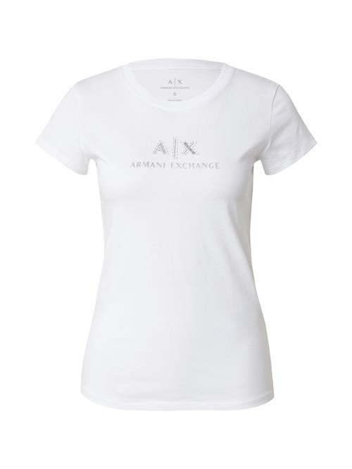 ARMANI EXCHANGE Shirts  grå / hvid