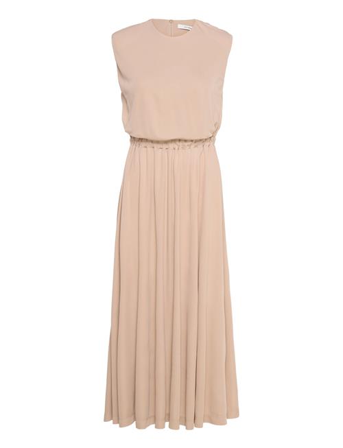 IVY OAK Long Midi Length Dress IVY OAK Beige