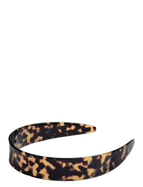 Acetate Hair Band Dark Tortoise By Barb Patterned