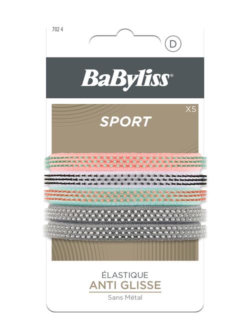 Babyliss Paris No-Slip Elastics Sport Hair Band Babyliss Paris Patterned