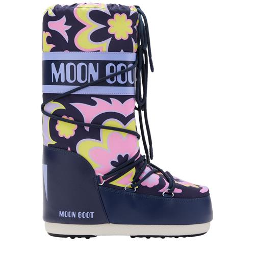 Moon Boot Icon Snow Boots Lilac/Cyber Lime | Grønn | 35-38 EU