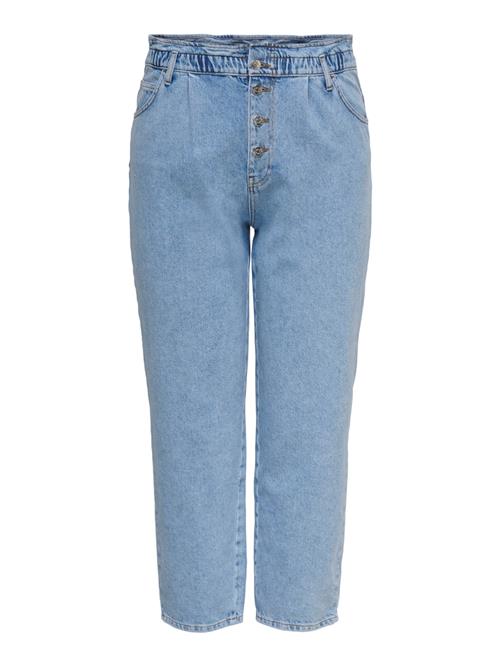 ONLY Carmakoma Jeans med lægfolder 'Luba'  blue denim