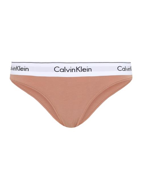 Calvin Klein Underwear String  abrikos / sort / hvid