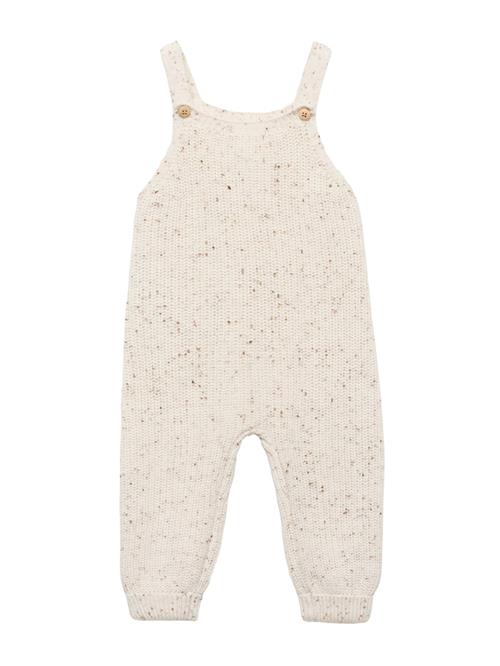 MANGO KIDS Overalls 'Augustap'  creme / mørkebrun