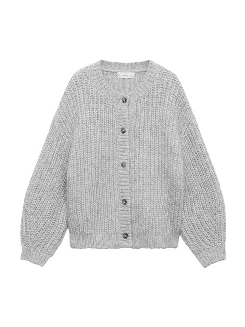 MANGO KIDS Cardigan 'RAIN'  grå-meleret