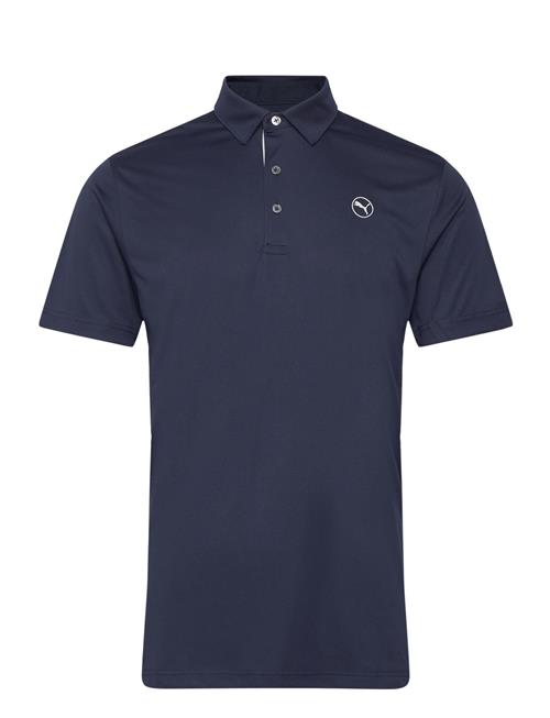 PUMA Golf Pure Solid Polo PUMA Golf Navy