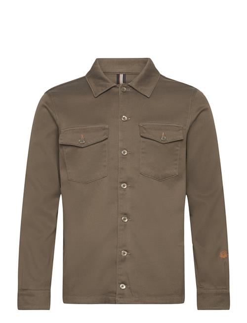 Mos Mosh Gallery Mmgdoyle Rich Overshirt Mos Mosh Gallery Khaki