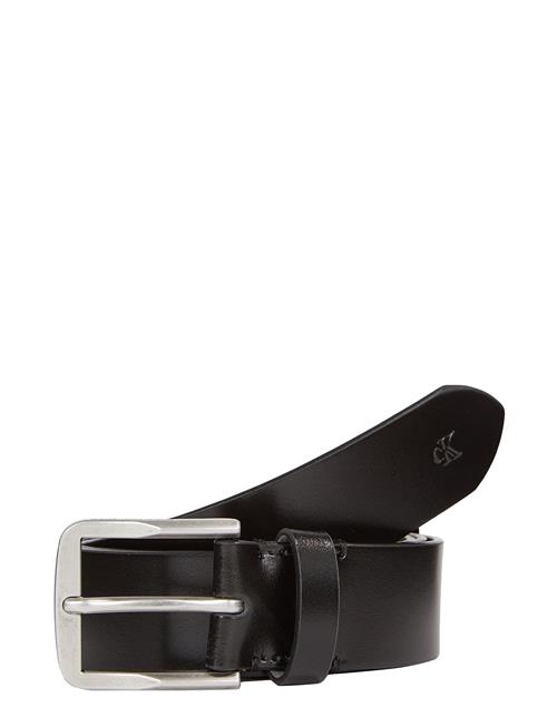 Calvin Klein Classic Flat R Lthr Belt 35Mm Calvin Klein Black