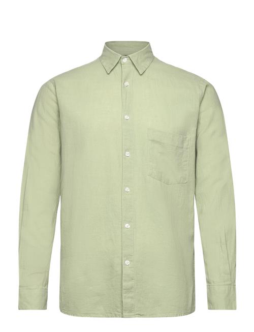 Mads Nørgaard Cotton Linen Sune Shirt Mads Nørgaard Green