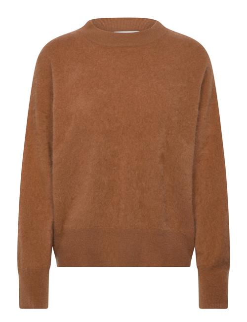 Davida Cashmere Brushed Boxy Turtleneck Davida Cashmere Orange