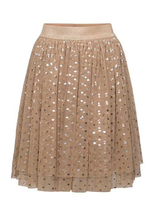 Minymo Skirt Aop Minymo Beige