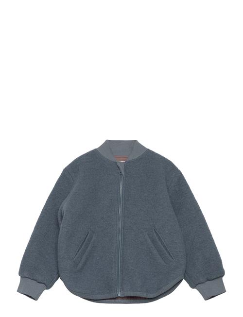 Huttelihut Bomber Jacket Wool W. Lining Huttelihut Navy