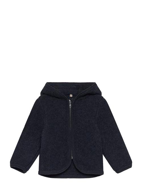 Jacket Ears Wool Fleece Huttelihut Navy