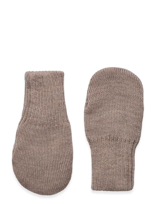 Huttelihut Mittens Wool Knit Huttelihut Beige