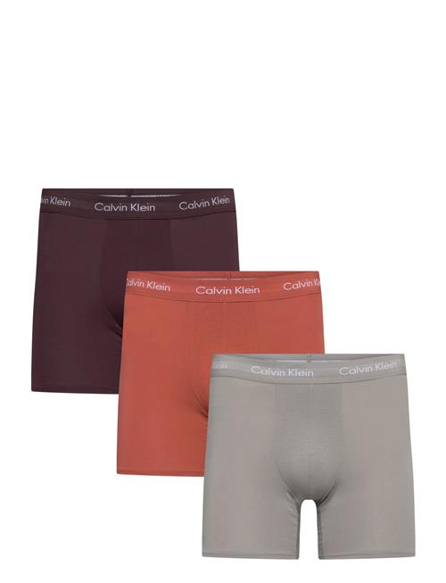 Calvin Klein Boxer Brief 3Pk Calvin Klein Brown