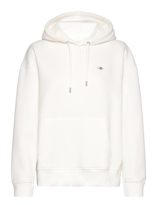 GANT Rel Shield Hoodie GANT White