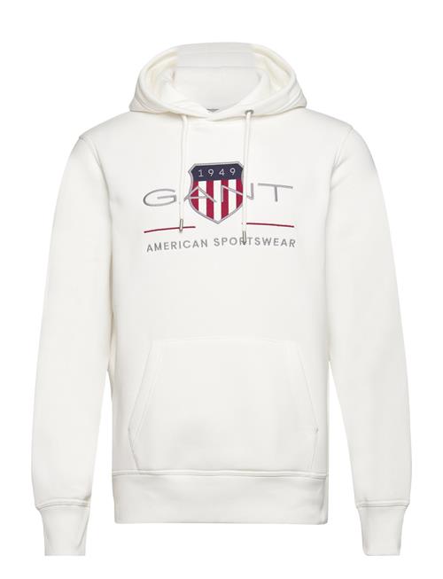 GANT Reg Archive Shield Hoodie GANT White