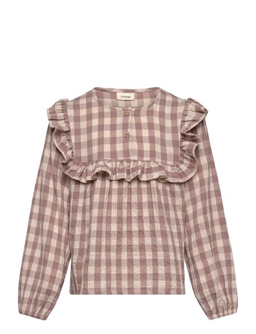 Nmfbeate Ls Loose Shirt Lil Lil'Atelier Brown