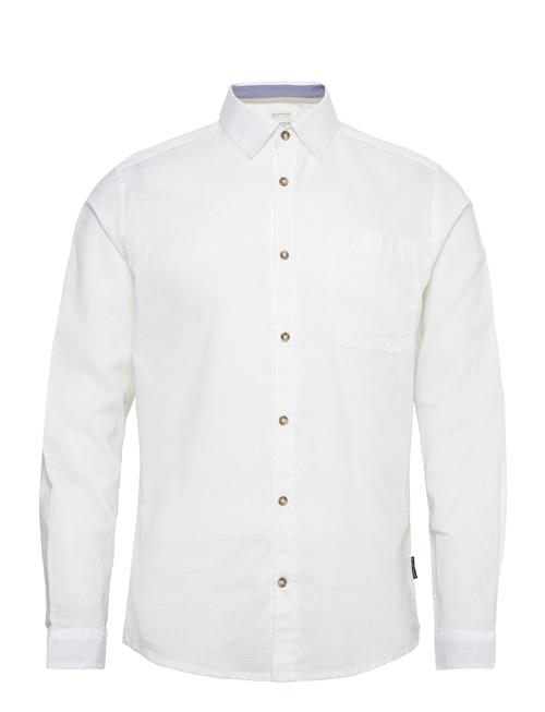 Tom Tailor Cotton Linen Shirt Tom Tailor White