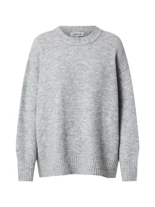 Se EDITED Pullover 'Elyse'  grå-meleret ved About You