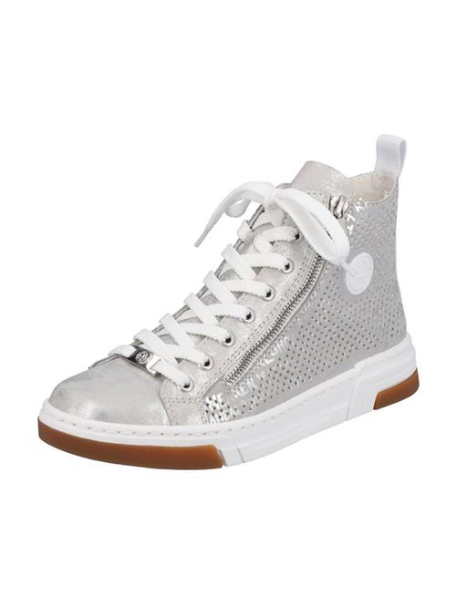 Rieker Sneaker high  sølv / hvid