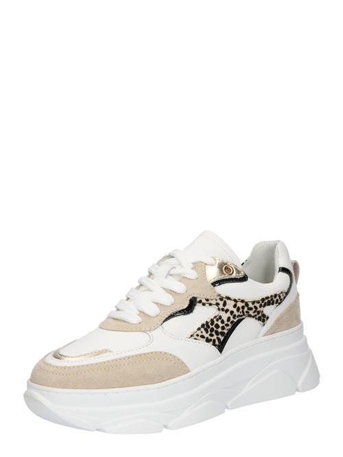 PS Poelman Sneaker low 'JANA'  beige / guld / sort / hvid