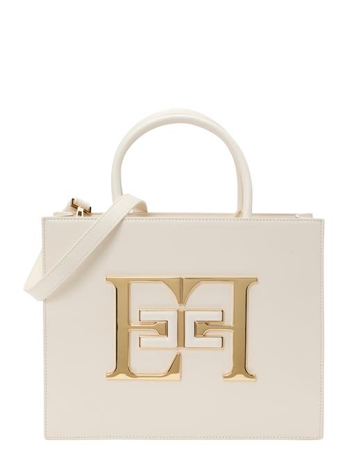 Elisabetta Franchi Shopper  lysebeige / guld