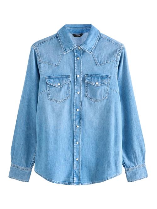 Next Bluse  blue denim