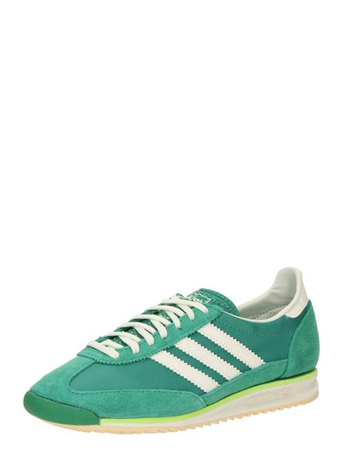 ADIDAS ORIGINALS Sneaker low 'SL 72 OG'  smaragd / hvid