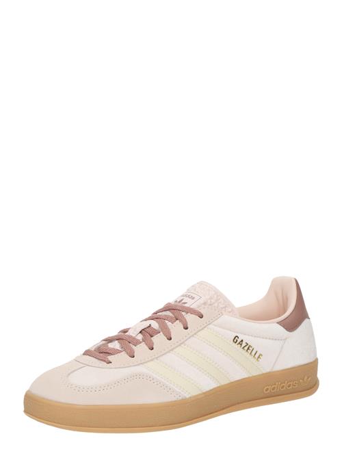 ADIDAS ORIGINALS Sneaker low 'GAZELLE'  ecru / lyserød / magenta / hvid