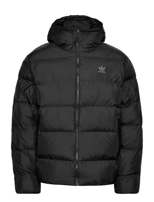 Adidas Originals Tonal Hooded Puffer Adidas Originals Black