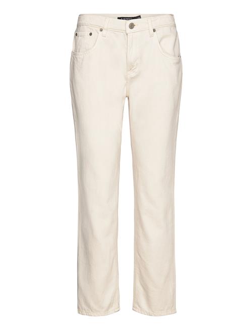 Lauren Ralph Lauren Relaxed Tapered Ankle Jean Lauren Ralph Lauren Cream