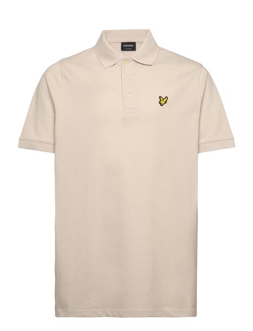 Lyle & Scott Plain Polo Shirt Lyle & Scott Cream