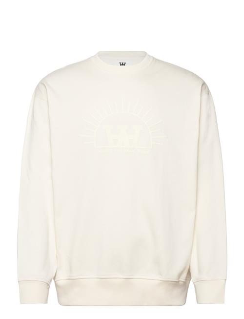 Double A by Wood Wood Noel Resort Sweatshirt Gots Double A By Wood Wood Cream