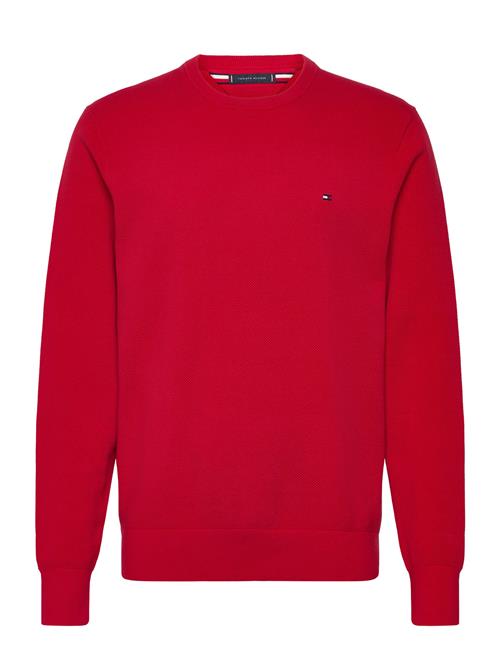 Essential Structure Crew Neck Tommy Hilfiger Red