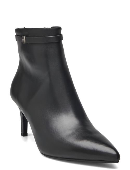 Calvin Klein Heel Ankle Boot 70 W/Hw Lth Calvin Klein Black