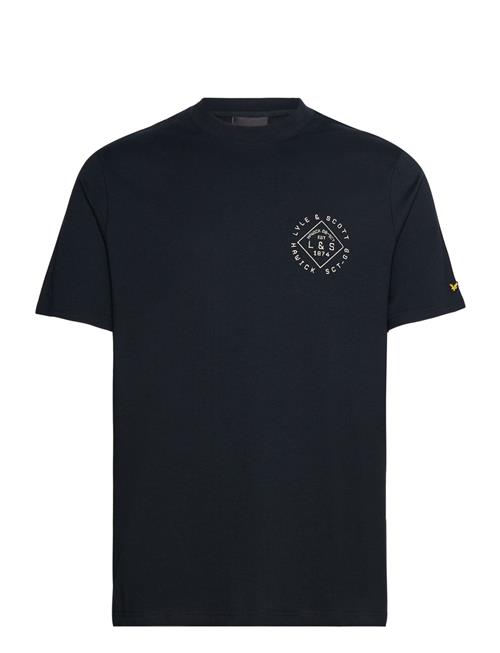 Stamp T-Shirt Lyle & Scott Navy