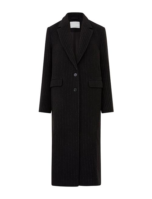 French Connection Arlana Pin Stripe Coat French Connection Navy