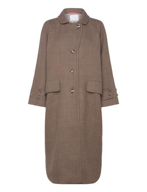 Naja Lauf Kiara Coat Native Wool Naja Lauf Brown