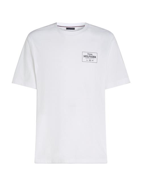 Monotype Printed Label Tee Tommy Hilfiger White