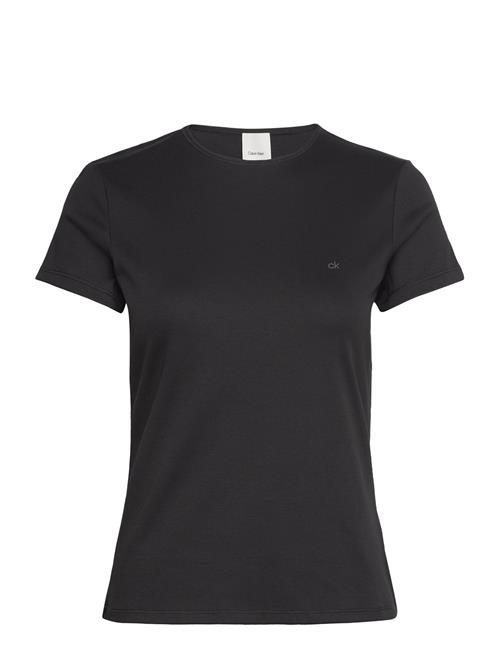 Calvin Klein Liquid Touch C-Nk Top Ss Calvin Klein Black