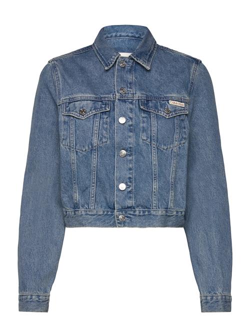 Calvin Klein Jeans Cropped 90S Denim Jacket Calvin Klein Jeans Blue