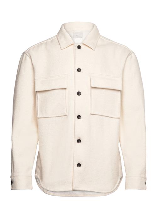 Calvin Klein Boucle Heavyweight Overshirt Calvin Klein Cream