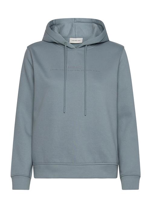 Calvin Klein Jeans Institutional Graphic Reg Hoodie Calvin Klein Jeans Blue