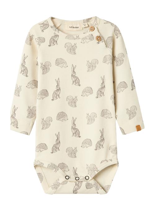 Lil'Atelier Nbmgeo Asi Ls Slim Body Lil Lil'Atelier Cream