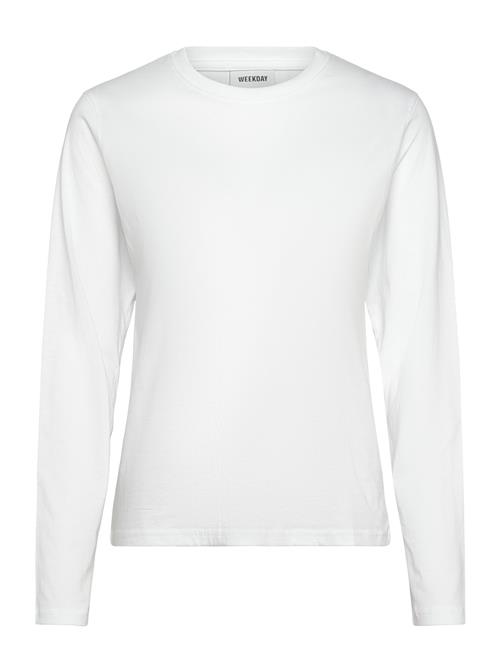 Weekday Essence Standard Long Sleeve Weekday White